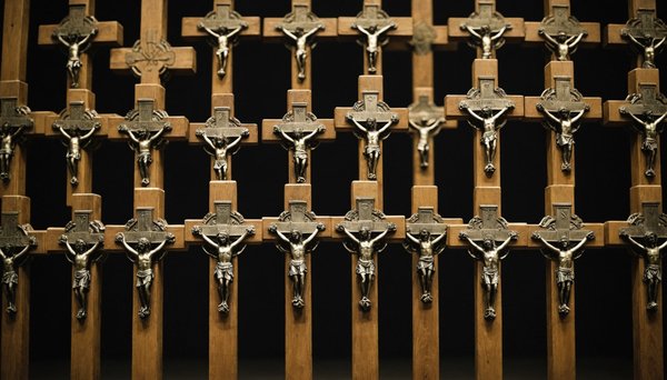 Les croix religieuses : élégance et artisanat français unis